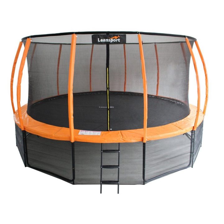 Batutas 12ft LEAN SPORT BEST – aktyviam laisvalaikiui ir saugiam šokinėjimui kieme.