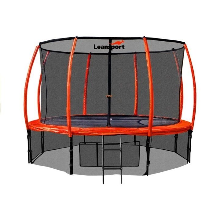 Batutas 12ft LEAN SPORT BEST – aktyviam laisvalaikiui ir saugiam šokinėjimui kieme.
