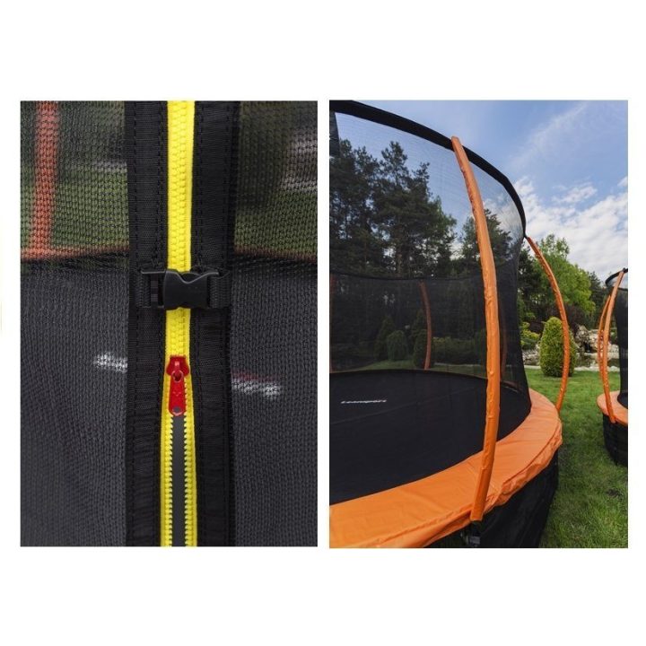 Batutas 12ft LEAN SPORT BEST – aktyviam laisvalaikiui ir saugiam šokinėjimui kieme.