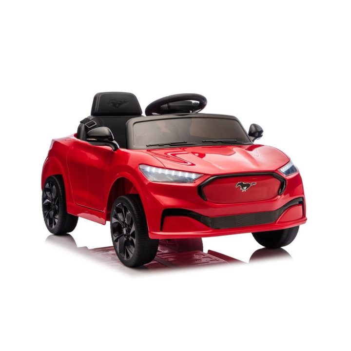 Elektromobilis Ford Mustang Mach-E 24V – smagioms ir saugioms vaikų kelionėms.