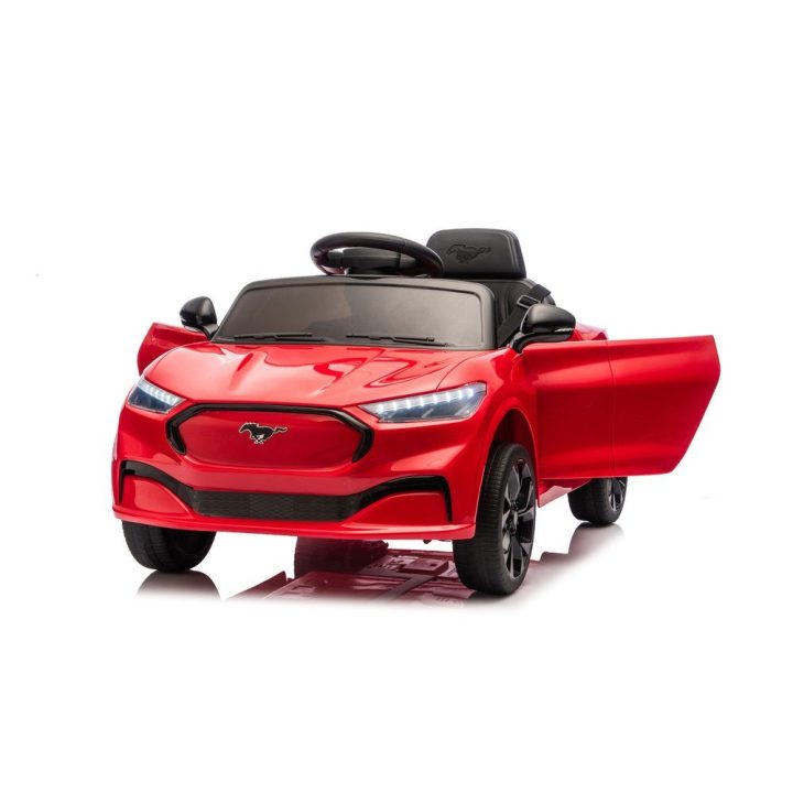 Elektromobilis Ford Mustang Mach-E 24V – smagioms ir saugioms vaikų kelionėms.