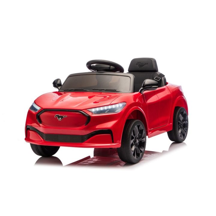 Elektromobilis Ford Mustang Mach-E 24V – smagioms ir saugioms vaikų kelionėms.