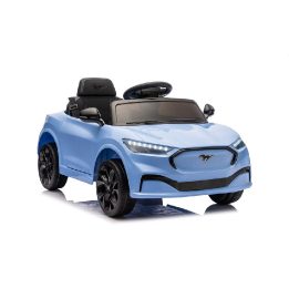 Elektrinis automobilis vaikams Ford Mustang Mach-E – pramogai ir nuotykiams lauke.