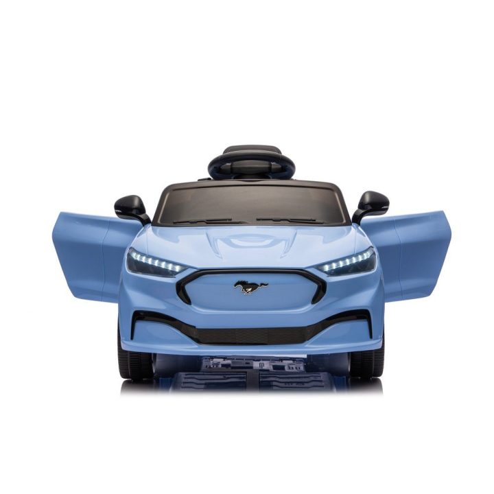 Elektrinis automobilis vaikams Ford Mustang Mach-E – pramogai ir nuotykiams lauke.