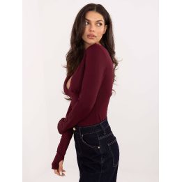 Palaidinė bordo spalvos IT – elegancijai ir jaukumui kasdien.
