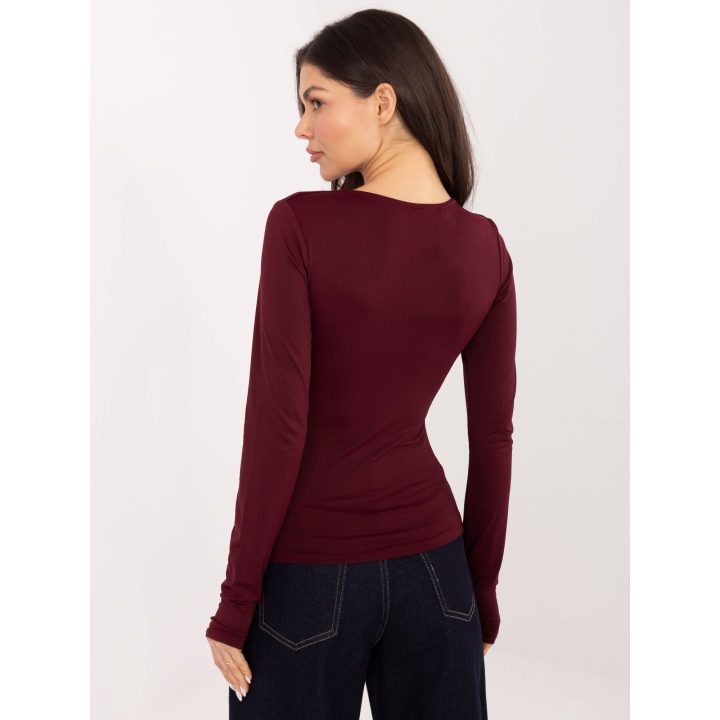 Palaidinė bordo spalvos IT – elegancijai ir jaukumui kasdien.