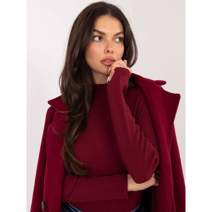 Palaidinė bordo atspalvio JM – elegancijai ir patogumui kasdienai.