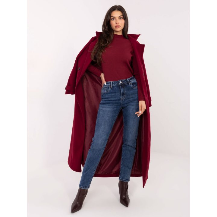 Palaidinė bordo atspalvio JM – elegancijai ir patogumui kasdienai.