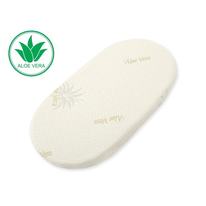 Čiužinys lopšiui BOHO Aloe Vera – natūraliai miego aplinkai kūdikiui.