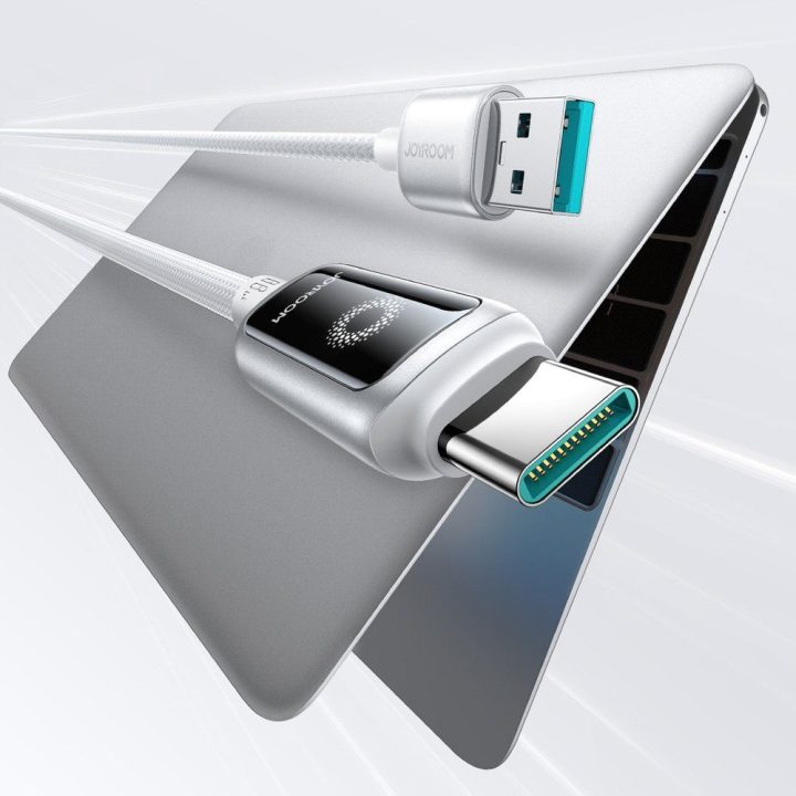Kabelis USB-A į USB-C StarFlight 66W – greitam ir patikimam įkrovimui kasdien.