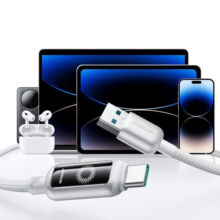 Kabelis USB-A į USB-C StarFlight 66W – greitam ir patikimam įkrovimui kasdien.