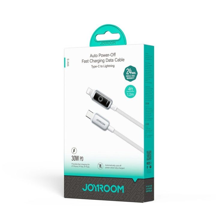 Kabelis USB-C – Lightning StarFlight 30W – greitam ir patikimam įkrovimui kasdien.