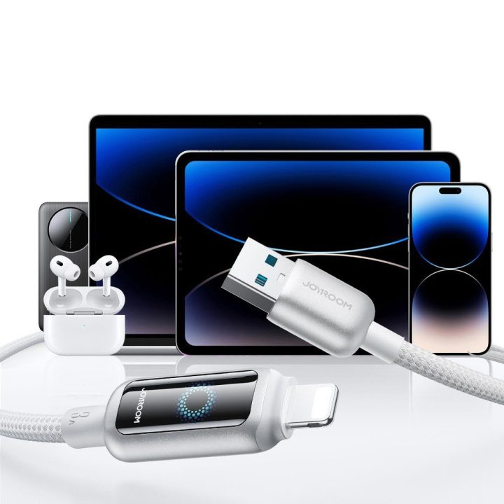 Kabelis USB-A – Lightning StarFlight 3A – greitam ir patikimam įkrovimui kasdien.