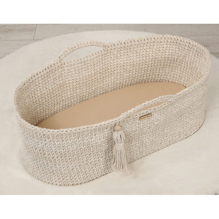 Paklodė medvilninė lopšio čiužiniui 75×35 cm – švelniam kūdikio poilsiui.