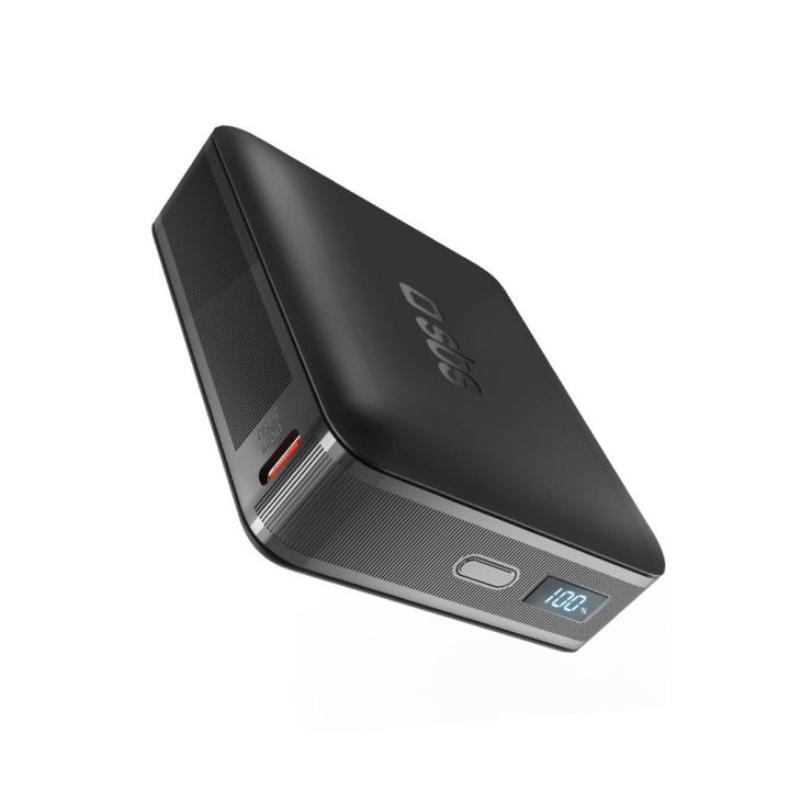 Įkroviklis su ekranu 65W HD – greitam įkrovimui ir energijos stebėsenai.
