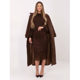 Sijonas rudas iš lengvo audinio – elegancijai ir patogumui kasdienai.
