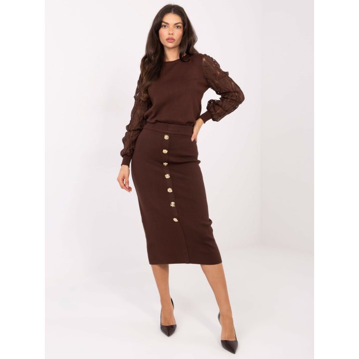 Sijonas rudas – stiliui ir patogumui kasdien.