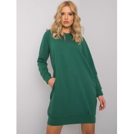 Suknelė tamsiai žalios spalvos – stiliui ir elegancijai kiekvienai dienai.