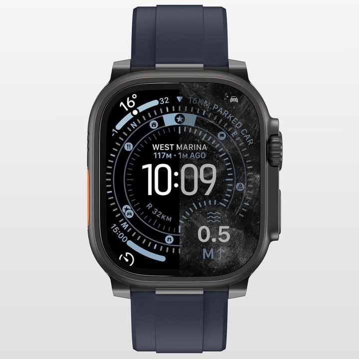 Grūdintas stiklas Apple Watch Ultra 3 49 mm AmazingThing – ekrano apsaugai ir aiškumui kasdien.