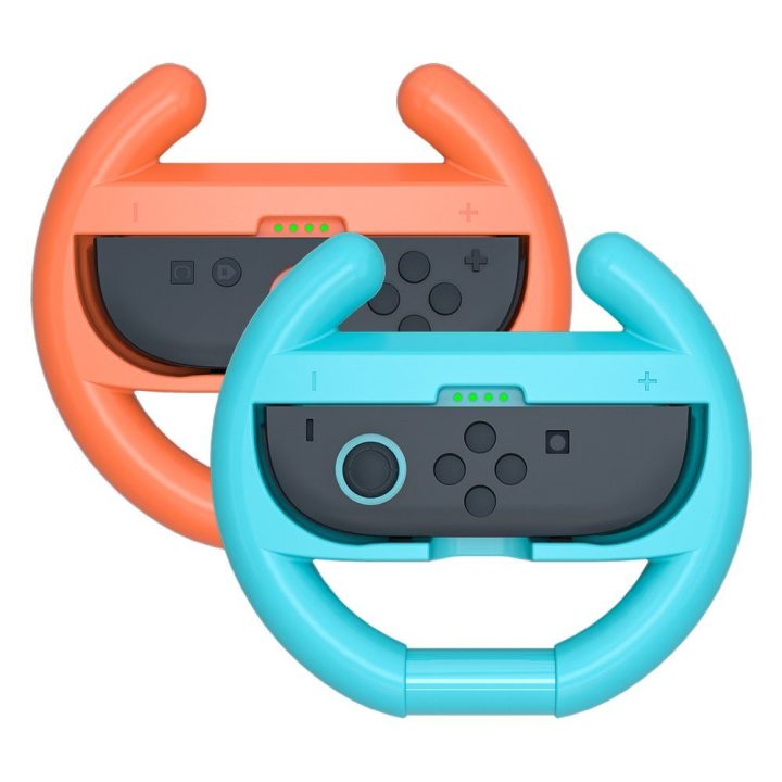 Vairas Nintendo Switch 2 Joy-Con lenktynėms (2 vnt.) – žaidimų patirčiai su draugais.