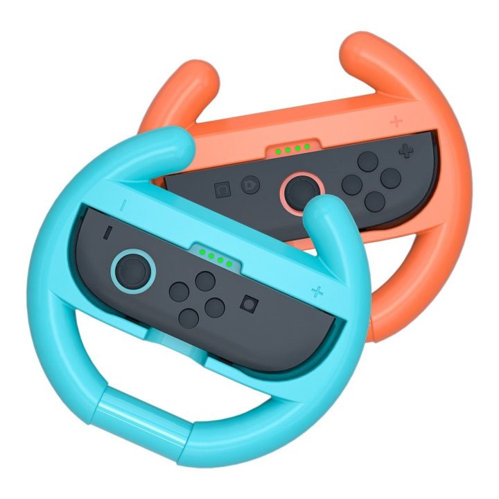 Vairas Nintendo Switch 2 Joy-Con lenktynėms (2 vnt.) – žaidimų patirčiai su draugais.