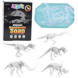 Kūrybinis rinkinys muilo gamybai ir dinozaurų kasinėjimams – smagiam mokymuisi namuose.