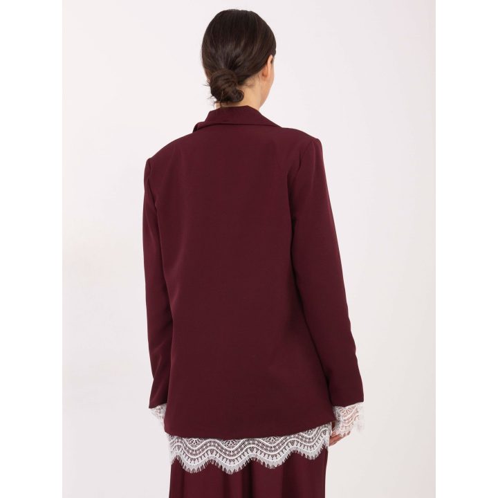 Švarkelis bordo Makadamia – stiliui ir elegancijai kasdien.