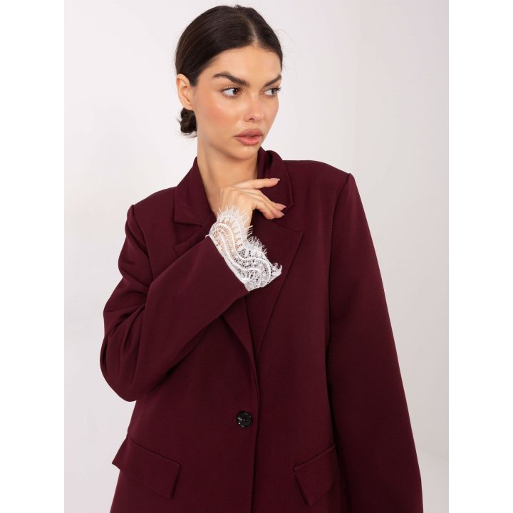 Švarkelis bordo Makadamia – stiliui ir elegancijai kasdien.