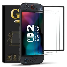 Grūdintas stiklas Nintendo Switch 2 – ekrano apsaugai ir aiškumui kasdien.