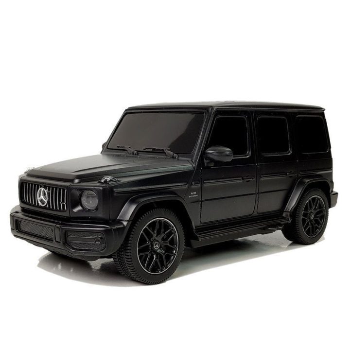 Radijo bangomis valdomas automobilis Mercedes AMG G63 1:24 juodas R/C Models