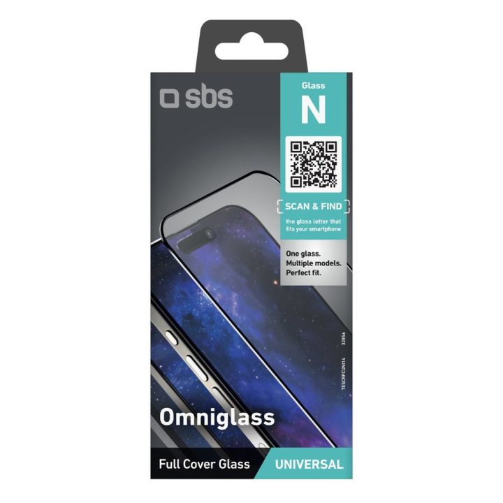 Grūdintas stiklas telefonui SBS Omniglass N Universal
