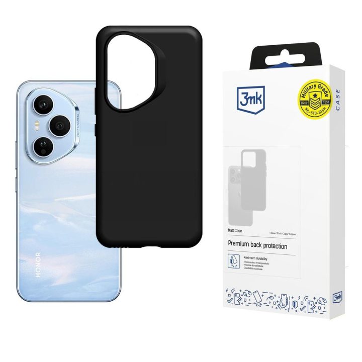 Telefono dėklas juodas Honor 400 PRO
