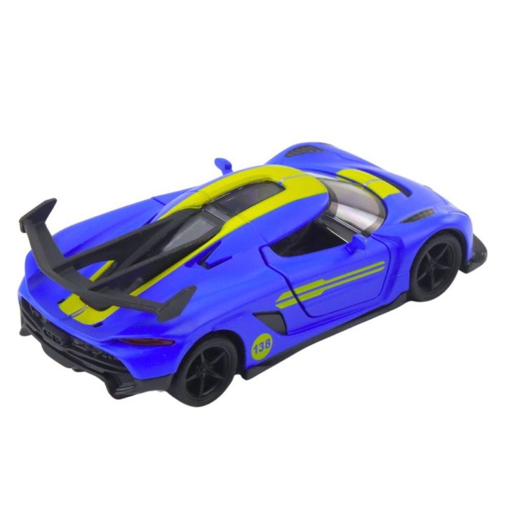 Automobilio sportinis metalinis mėlynas 1:32 Race Drive