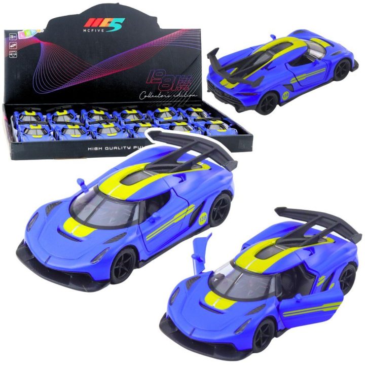 Automobilio sportinis metalinis mėlynas 1:32 Race Drive