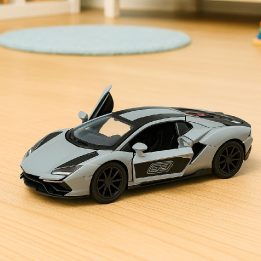 Žaislinė sportinė mašinėlė metalinė pilka 1:32 Race Drive