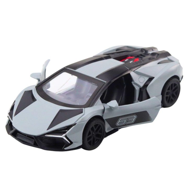 Žaislinė sportinė mašinėlė metalinė pilka 1:32 Race Drive