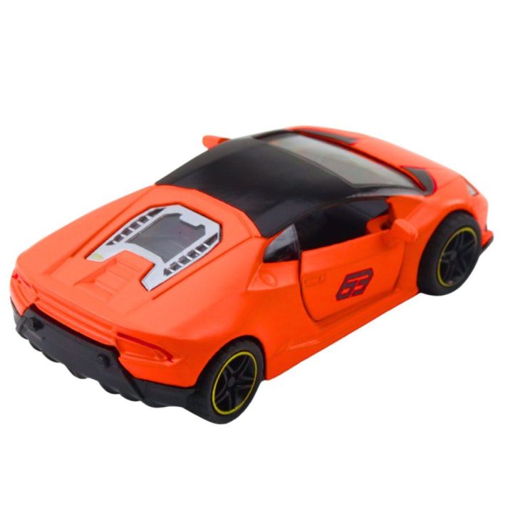 Žaislinis automobilis metalinis oranžinis 1:43 Welly