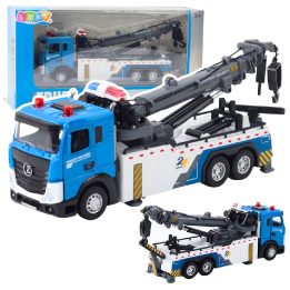 Žaislinė mašina vilkikas su garsais ir šviesomis Vehicle Boom Truck