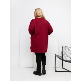 Palaidinė moteriška bordo spalvos RV