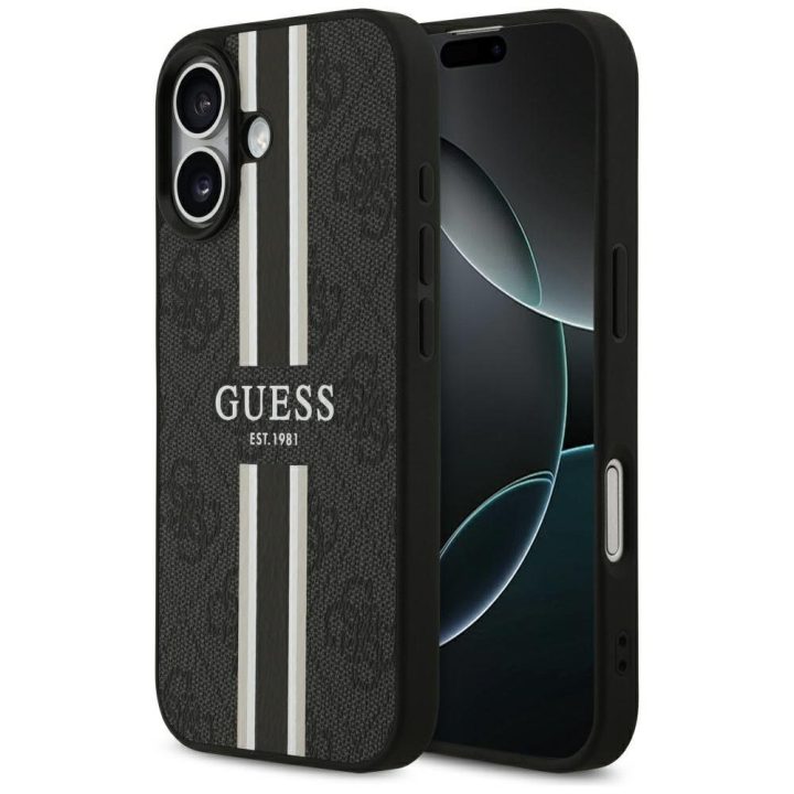 iPhone 17 dėklas MagSafe juodas Guess