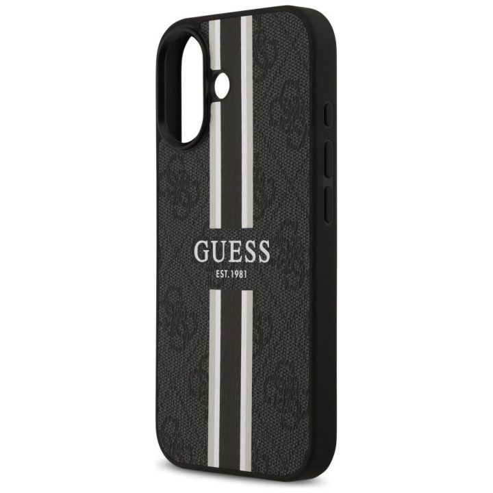 iPhone 17 dėklas MagSafe juodas Guess