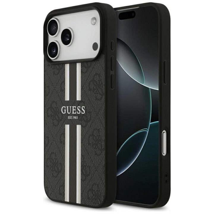 iPhone 17 Pro Max dėklas su MagSafe juodas Guess