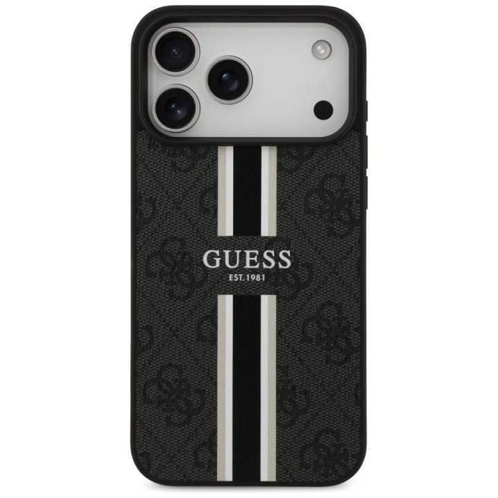 iPhone 17 Pro Max dėklas su MagSafe juodas Guess