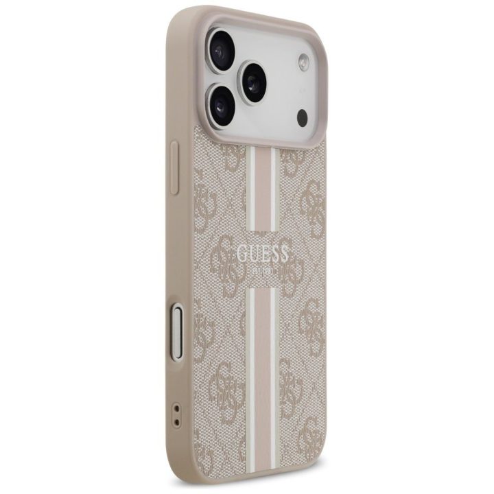 iPhone 17 Pro Max dėklas MagSafe rožinis Guess