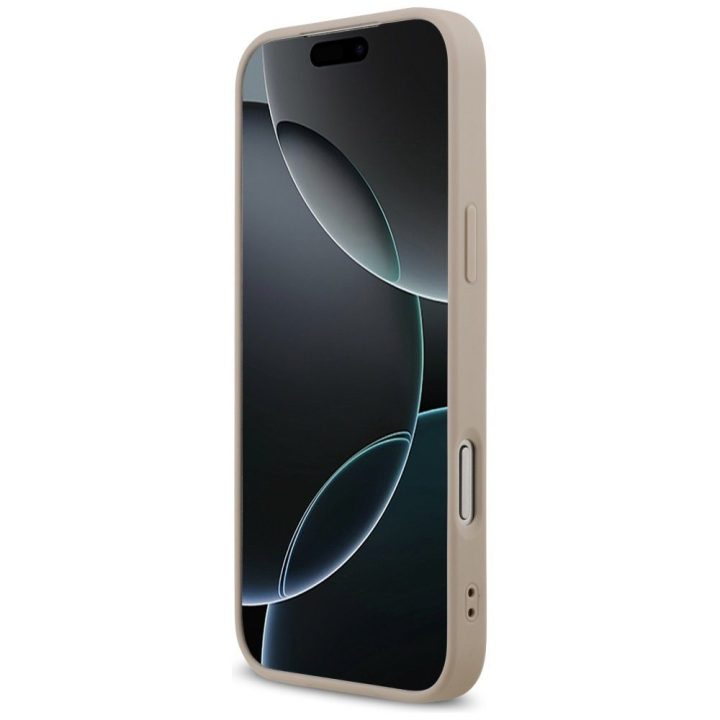 iPhone 17 Pro Max dėklas MagSafe rožinis Guess