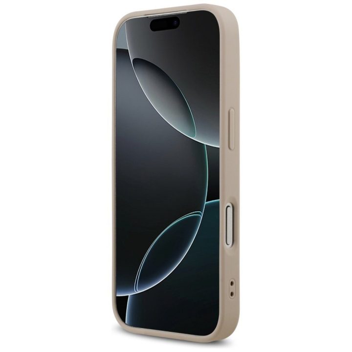 iPhone 17 Pro dėklas su MagSafe rožinis Guess