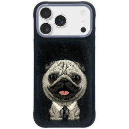iPhone 17 Pro telefono dėklas juodas Nimmy