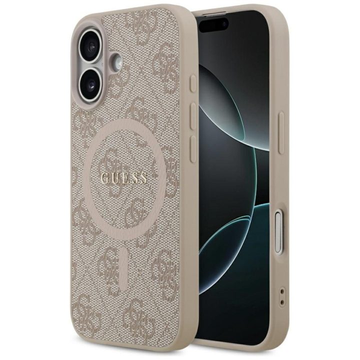 iPhone 17 dėklas su MagSafe rožinis Guess