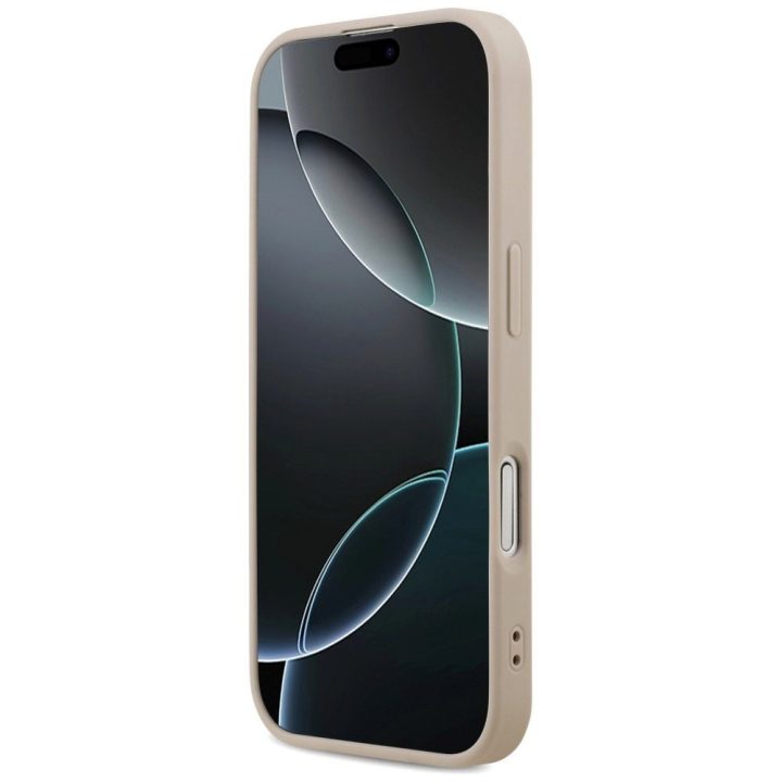 iPhone 17 dėklas su MagSafe rožinis Guess