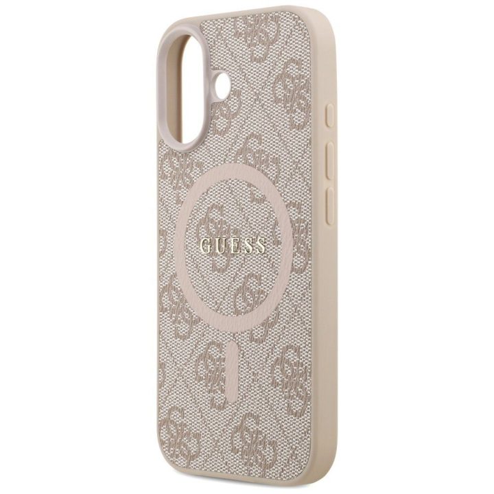 iPhone 17 dėklas su MagSafe rožinis Guess